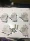 10 LOT Ferraz Shawmut B213441 600V 30A UltraSafe Fuse Holder Block W/ Fuses