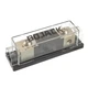 	BOJACK 0/2/4 Gauge AWG in Line ANL Fuse Holder with 500 Amp Fuse	