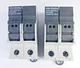 Lot of 2 Each Allen Bradley 1492-FB2C30-L 30A 600V Fuse Holders DIN Rail Mount