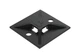 100-Pack, Panduit Adhesive Backed Cable Tie Mounts 1.120" Black NEW ABM112-AT-C0