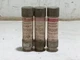 LOT OF 3 Gould Shawmut TR50R Dual Element Time Delay Fuse 50A (I2B7)