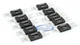 Universal - T-Spec - V8ANL10010 V8 Series 100A Nickel Plated ANL Fuses (10)