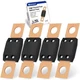 Usdrwam 200 Amp MEGA AMG Fuse, 4Pcs High Current Bolt-on/Bolt Mount Black 