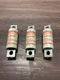 Lot of 3 Gould A50P 100 Type 4 High Speed Semiconductor Fuse 100A 500VAC