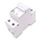 Legrand 05828 10x38 Fuse Holder, 2-Pole, 500VAC 6A Max, DIN Rail Mount