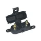 Bussmann HMEG Fuse Block/Holder with Cover For AMG Fuses - 500A, 8 AWG to 1/0 