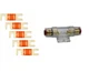 IMC Audio 20 Amp Mini ANL and 5 Fuses Fuse holder 4 6 8 Gauge Car Audio Gold