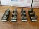 (4)ALLEN BRADLEY X-401977 30 AMPS 250 VOLTS MAX FUSE BLOCKS. LOT OF 4  