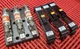 Ferraz Shawmut 61008J 600V / 100A Fuse Block w/ AJT100N Fuses / DFC-3 Covers