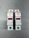 USCC1I Ferraz Shawmut UltraSafe 1 Pole 600V 30A Fuse Holder Indicator Lot of 2