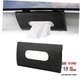 Car Visor Tissue Holder, Sun Visor Napkin Holder for Car, Easy 1 PC Black