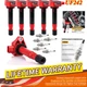 6 Ignition Coil & Spark Plugs for Honda Odyssey LX Mini Passenger Van 5-Door 3.5