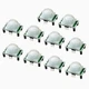 10 PCS HC-SR501 PIR Module, Pyroelectric Infrared Motion Sensor, Detector