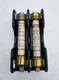 Marathon R6F60A2B 2 Pole Fuse Holder With Gould OTS20 One Time Class K5 Fuses