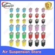 36Pcs Jcase Fuse Assortment Kit Automotive Low Profile Box Shaped Micro Cartr