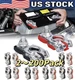 2&times;Car Battery Terminal Connector Post Positive Negative Lot Heavy Duty Universal