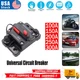 Waterproof Car Circuit Breaker Fuse Reset 30-300 Amp 12V-24V DC Car Boat Auto