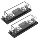 Malictele 300Amp ANL Fuse Holder with 0/2/4 Gauge AWG Inline Car Audio Anl Fu...