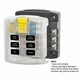 Blue Sea 5028 ST Blade DC Fuse Block 6 Circuits ATO ATC Marine Boat