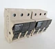 (LOT OF 2) Weidmuller 600V 30A 3 Pole Class CC Fuse Holder WSI 25/3CC 1966030000