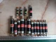 BUSSMANN FUSETRON FRS-R-100 FRS-R200 FRS175 FRS80 ++ MIXED LOT OF 16