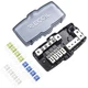 Recoil MPG4 4-Way Mini-ANL Fused Distribution Block, Solid Brass
