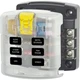 Blue Sea Systems 5028 St Blade Fuse Block Cover 6 Circuit Without Negative Bus