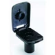 Attwood Flush-Mount with Cover Black #5022-7