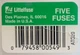 5 NEW Genuine Littelfuse  ATO  Blade Type Automotive Fuse 20 Amp OEM USA Little