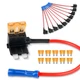 Nilight 10Pack Holder 12V Add-a-Circuit TAP Adapter Blade Fuse Set Trucks Boats