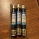 FLSR15 LOT OF 3 PCS  Littelfuse 15A UL Class RK5 Dual Element Time 15 Amp 600V