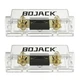 BOJACK 0/2/4 Gauge ANL Fuse Holder and 50 Amp Fuses for 0-4 50A 