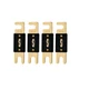 The Wires Zone High-Quality Gold Plated 80A Amp ANL Fuse (4 Pack)