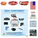Nilight 250PCS Blade Jcase Car Fuse Assortment Kit Box Replacement Fuses