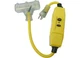 Southwire 26020008-6 12Ga Shockshield GFCI In-Line Cord w/3-Outlets 2', 15-Amp