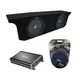 07-18 Jeep Wrangler JK Unlimited Kicker CompR CWR10 Dual 10 Sub Box CX1200.1 Amp