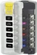 BLUE SEA FUSE BLOCK STBLADE 6CIRC IND- 5035-BSS