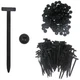 120 Pcs Nylon Universal Cable Tie Buckle - Heavy Duty Zip Ties With Pin & But...