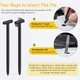 Aymier 120 Pcs Nylon Universal Cable Tie Buckle with Clear Storage Box, Upgra...