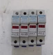 FERRAZ SHAWMUT FUSE HOLDER, USCC1I-DC24, 30 AMP, 24 VOLT DC, LOT OF 4