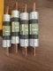 Lot of 4 New COOPER BUSSMANN NON-100 Fuses NON100