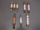 Lot of 8 Various Ferraz Shawmut Fuses # OT100, TRS60R, A2D100R, TR90R, OTS60