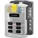 Blue Sea ST Blade Fuse Block with Cover 6 Circuit with Negative Bus