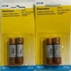 2 Packs Eaton Bussmann 25 Amps One-Time Fuse BP/NON-25  (4 Fuses)