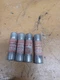 LOT OF 4 Ferraz Shawmut A70P25-1 Amp-Trap Fuses 