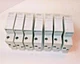Lot of 7, Siemens 3NW7 013, 1 Pole Fuse Holder, 30 Amp 600 V 