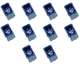 EDS 928-8040 9288040 40 Amp Micro Cartridge FMM Fuses MCASE Type Green