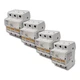GOULD ULTRASAFE FUSE HOLDERS USCC3I (LOT OF 4) 600V 30-AMP CLASS CC FUSES