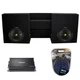 Toyota Tacoma 05-15 Double Cab Kicker 44CWCS104 10" 600W Sub Box W/CX1200.1 Amp