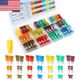 182PCS Car Fuses Assortment Kit, Professional Blade Fuses Automotive - Standard
